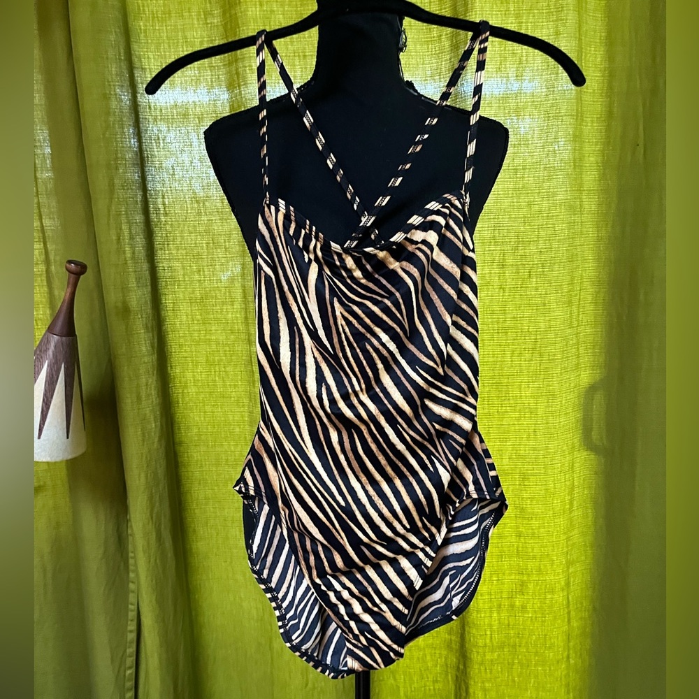 Coral Key by LaBlanca Tiger Print One Piece Swimsuit